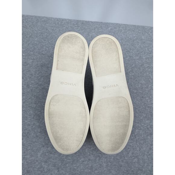 Vince “Warren” Black Textile Platform Slip On Sneakers Women’s Size 7 - Picture 5 of 7